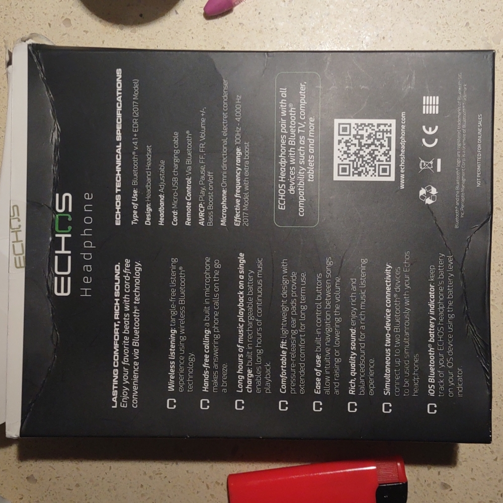 ECHOS HEADPHONES - Picture 2 of 2